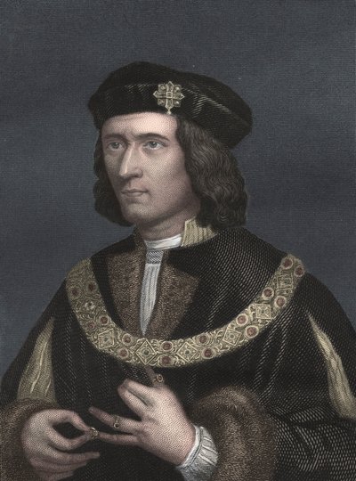 Richard III Englannin kuningas (painettu) tekijältä Unbekannter Künstler