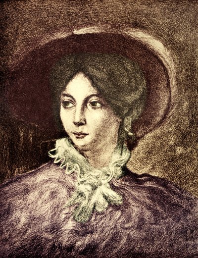 SAND, George - ranskalaisen kirjailijan E. Delacroix
