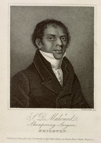 S.D. Mahomed, shampookirurgi, Brighton 1826 tekijältä Unbekannter Künstler