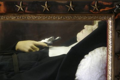 Sainte-Jeanne de Chantal makaava hahmo Visitation-basilikassa, Annecy, Ranska tekijältä Unbekannt
