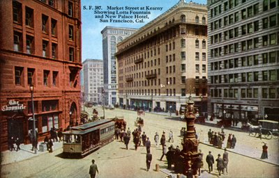 San Francisco: Market Street tekijältä Unbekannter Künstler