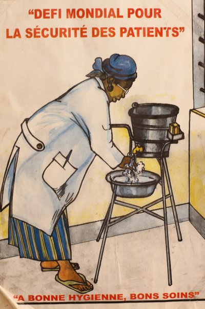 Saniteettitaulu Bamako Mali tekijältä Unbekannt