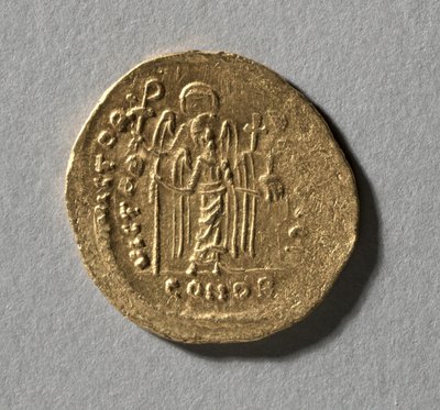 Solidus Maurice Tiberiuksesta, 583-602 tekijältä Unbekannt