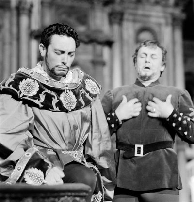 LA FENICE TEATTERI: OTELLO (Othello) - OOPERALAULAT MARIO DEL MONACO - PALAZZO DUCAL - VENETSIA - 1960 tekijältä Unbekannt