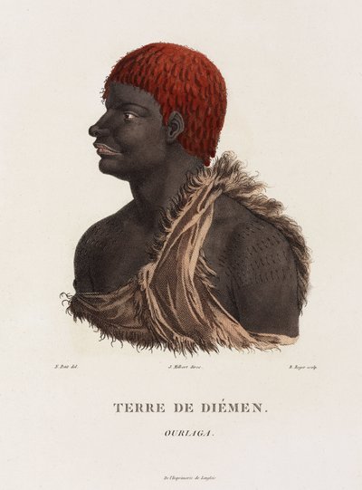 Tasmanian aboriginaali, Australia tekijältä Unbekannter Künstler