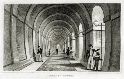 Thamesin tunneli tekijältä Unbekannt