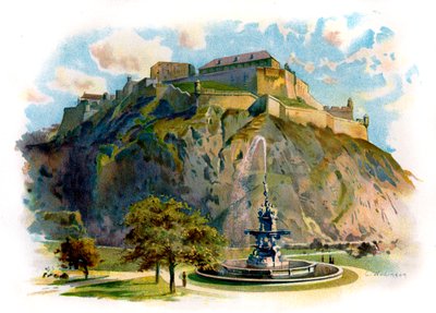 Castle Rock, Edinburgh tekijältä Unbekannter Künstler