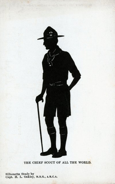 Koko maailman partiopäällikkö”, Baden-Powell, 1930-luku tekijältä Unbekannt