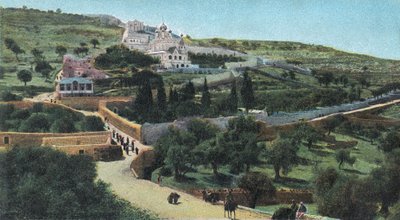 Getsemanen puutarha, Jerusalem - Raamattu - Raamattu tekijältä Unbekannter Künstler