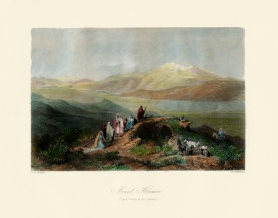 Pyhä maa - Mount Hermon - Raamattu tekijältä Unbekannter Künstler