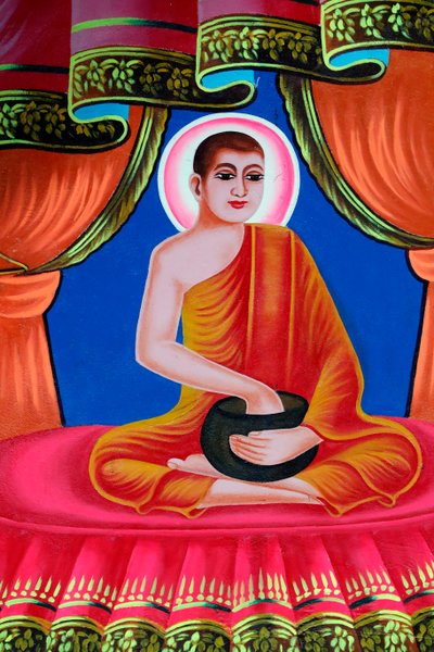 Buddhan elämä, Siddhartha Gautama. Soc Po Lokin buddhalainen temppeli. Chau Doc. Vietnam. (kuva) tekijältä Unbekannt