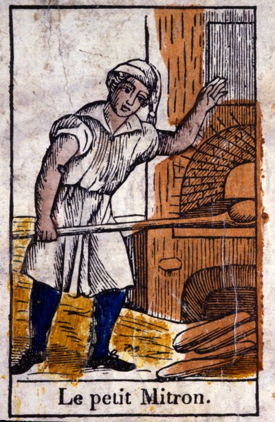 Pieni leipurinpoika, n.1850 (kaiverrus ). tekijältä Unbekannter Künstler