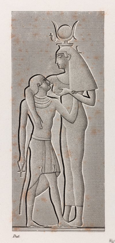 Thebes, Karnak, lähikuva tekijältä Unbekannt