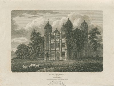 Tixall Hall - Gatehouse: kaiverrus, 25. marraskuuta 1775 tekijältä Unbekannt