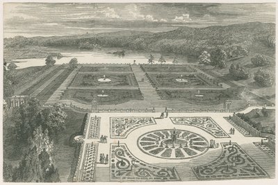 Trentham Gardens: puupiirros ja [?1800-luku] tekijältä Unbekannt