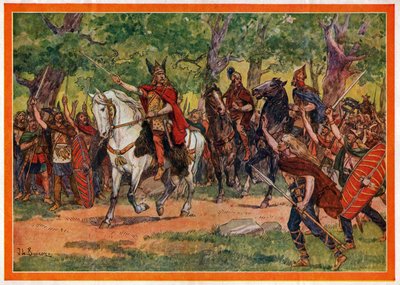 Vercingetorix. tekijältä Unbekannter Künstler