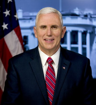 Varapresidentti Mike Pence, 2017 (kuva) tekijältä Unbekannter Künstler