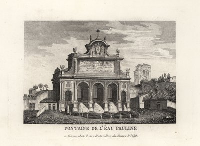 Näkymä Fontana dell