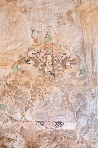 Seinämaalaus, Sulamani Pahto, Bagan (kuva) tekijältä Unbekannter Künstler