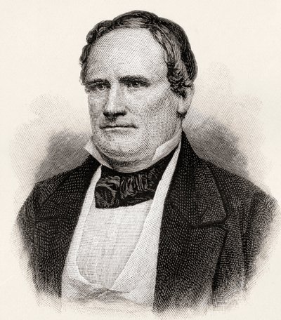 William Barksdale, The Century Magazine, julkaistu 1887 (kaiverrus) tekijältä Unbekannt