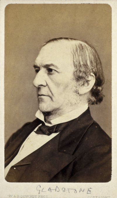 William Ewart Gladstone, Englannin liberaalivaltiomies, n. 1870-luku tekijältä Frederick (attr. to) Barnard
