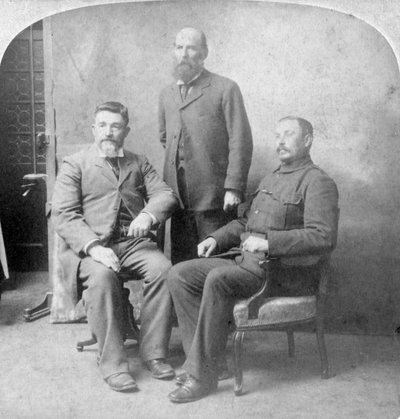 Buurien komentajat, Etelä-Afrikka, Buurien sota, 1902 tekijältä Underwood and Underwood