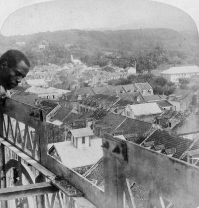 Fort de France, Martinique, 1902. tekijältä Underwood and Underwood