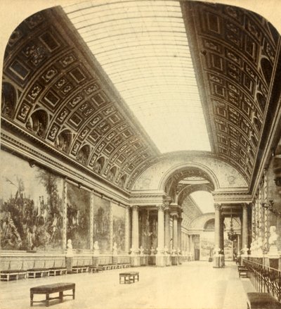 Gallery of Battles, Versailles, c1900. tekijältä Underwood and Underwood