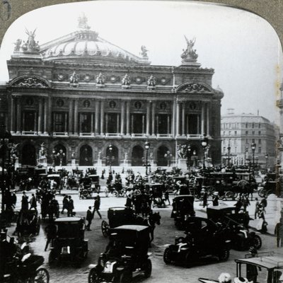 Grand Opera House, Pariisi, 1900-luku. tekijältä Underwood and Underwood