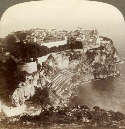 Monte Carlos Capital, Monaco - Maapallon pienimmässä ruhtinaskunnassa, 1899. tekijältä Underwood and Underwood