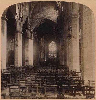 St. Gilesin katedraali, Edinburgh, Skotlanti, 1896. tekijältä Underwood and Underwood