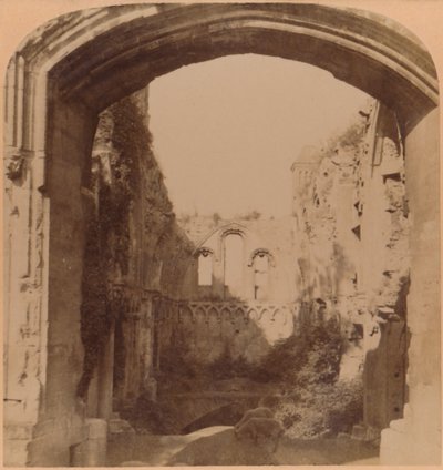 St. Josephs Chapel, Glastonbury Abbey 6th Century, 1900. tekijältä Underwood and Underwood
