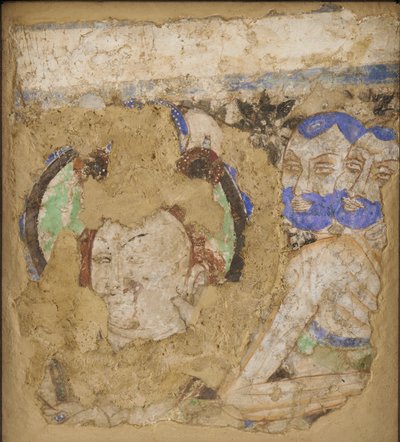 Bodhisattvoja ja munkkeja, luolasta 224 tekijältä Unidentified