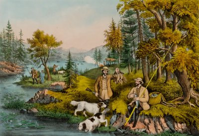 Metsästys-, kalastus- ja metsämaisemat--Hyvää onnea kaikille osapuolille tekijältä Unidentified