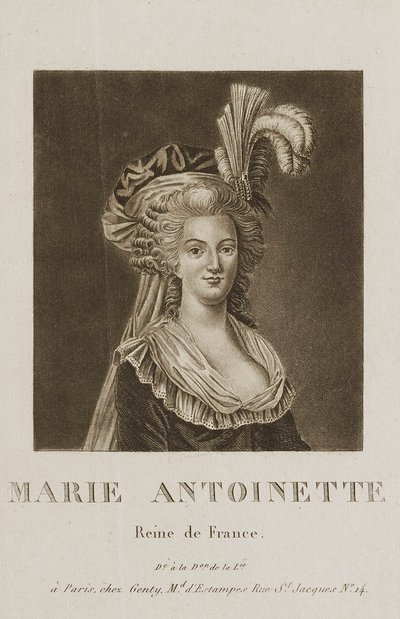 Marie Antoinette tekijältä Unidentified