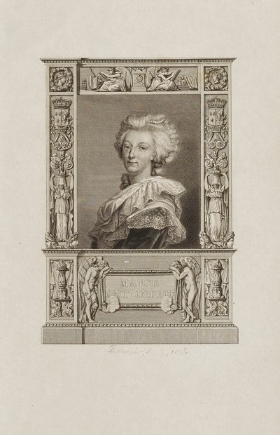 Marie Antoinette tekijältä Unidentified