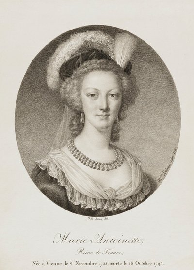 Marie Antoinette tekijältä Unidentified