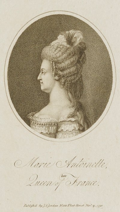 Marie Antoinette, Ranskan edesmennyt kuningatar tekijältä Unidentified