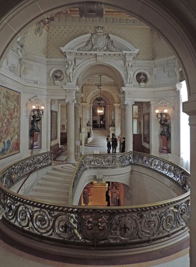Chantilly, Chateau: Linnan sisääntulo, tekijältä Unknown