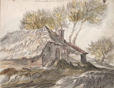 Mökki (recto); Aita (käänteinen) tekijältä Unknown