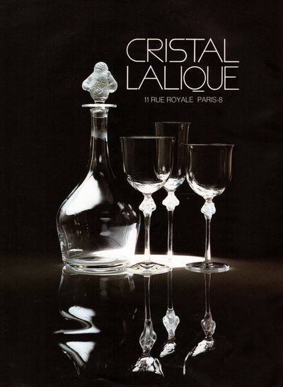 Cristal Lalique. Laliquen kristalli. tekijältä Unknown