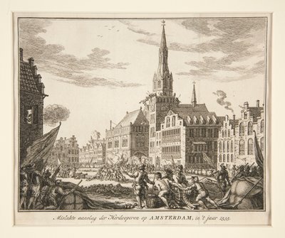 Herdooperien epäonnistunut hyökkäys Amsterdamia vastaan tekijältä Unknown