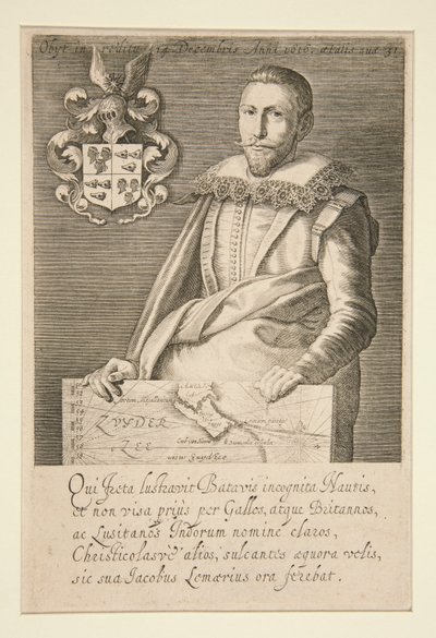 Nimetön (Jakob Le Mairen muotokuva, vuorotellen Jacob le Maire) tekijältä Unknown
