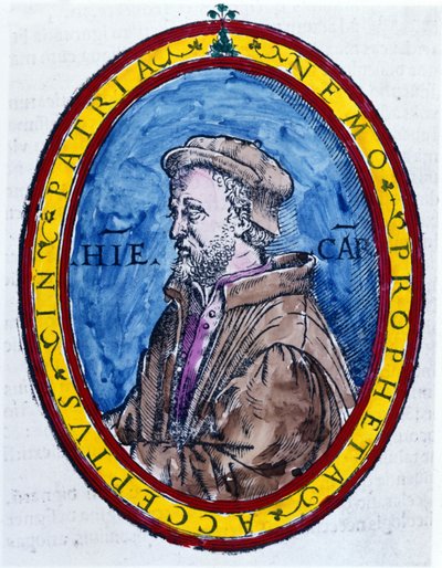 (Cardanus Hieronymus) Jerome Cardan italiaksi Gerolamo Cardano, italialainen lääkäri, matemaatikko, filosofi ja astrologi (Pavia tekijältä Unknown artist