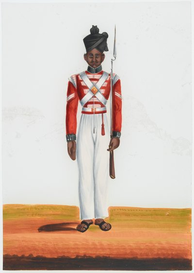 2. Martin-pataljoonan Havildar, Madrasin armeija tekijältä Unknown artist