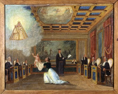 Lapsi tuotiin oikeuteen - Notre Dame de Laghetin entinen ääni tekijältä Unknown artist