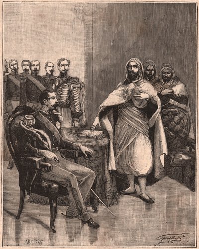 Abd El Kader ja Napoleon III tekijältä Unknown