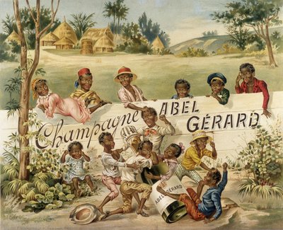 Mainosjuliste Champagne Abel Gérardille, 1800-luvun loppu tekijältä Unknown artist