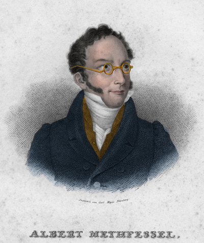 Albert Gottlieb Methfessel (1785-1869) - englantilainen säveltäjä ja kapellimestari tekijältä Unknown artist
