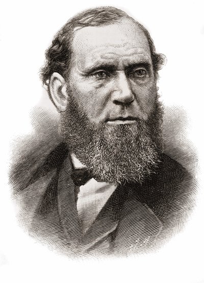 Allan Pinkerton (1819-1884), skotlantilaista alkuperää oleva amerikkalainen etsivä. tekijältä Unknown artist